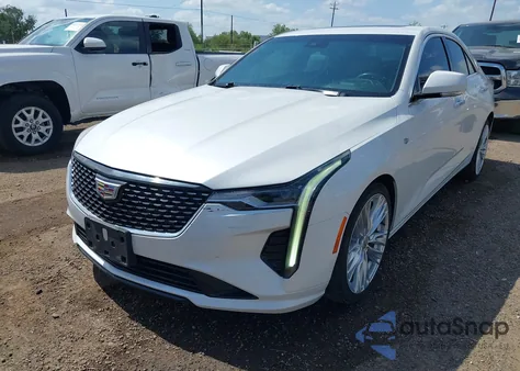 2020 Cadillac Ct4 Premium Luxury из США, поврежденный, VIN 1G6DB5RK0L0139372